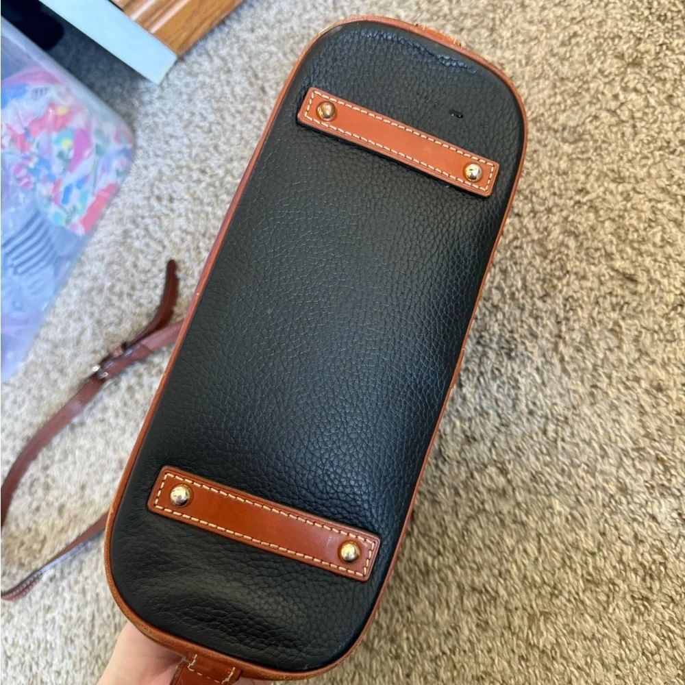 Dooney & Bourke Pebble Grain Zip Zip Satchel